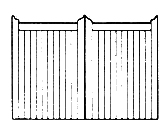 Square Top Gate