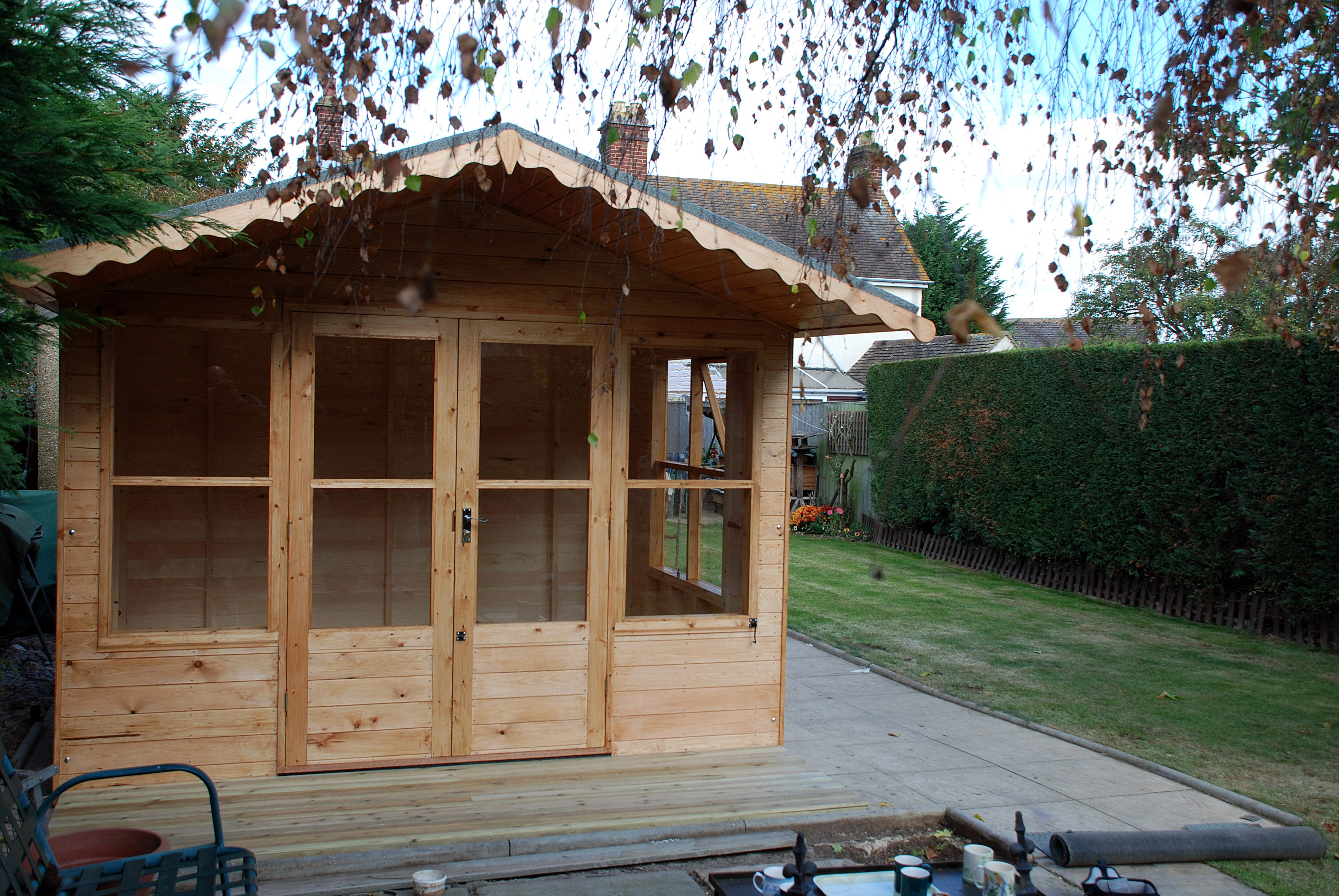 A-roof shed