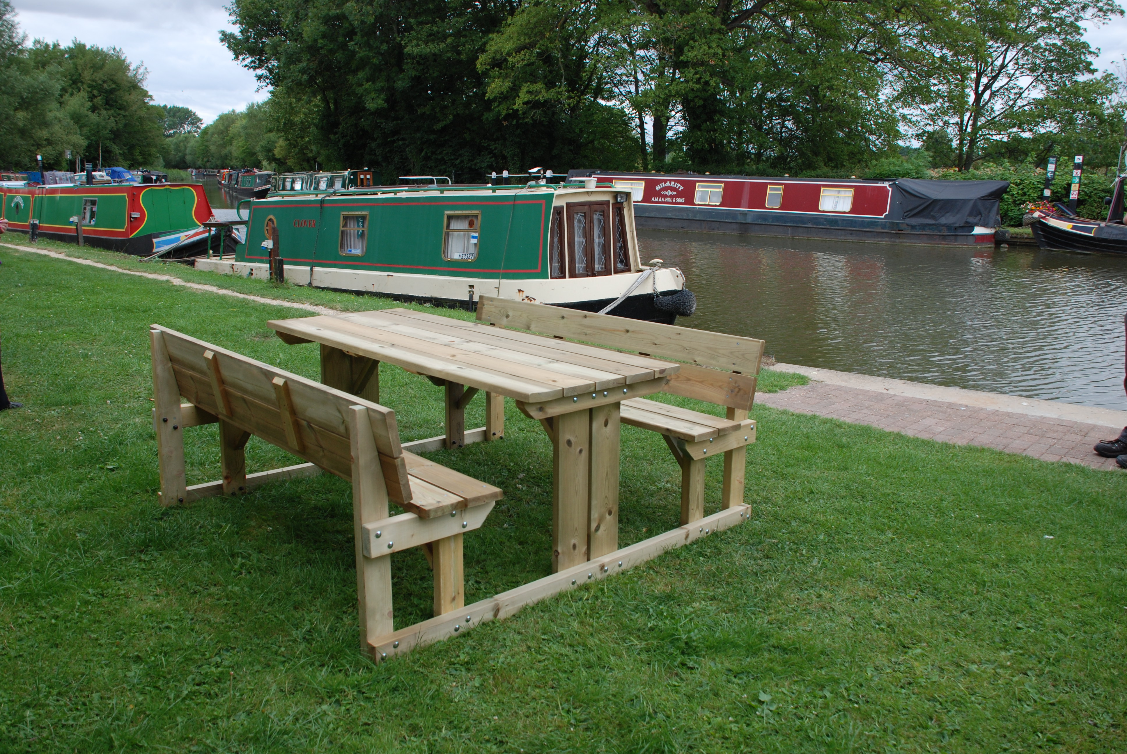 Bench and Table